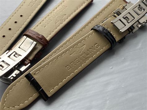 breitling military watch straps|genuine breitling leather watch strap.